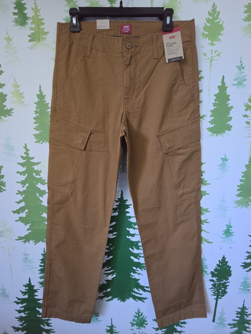 Levi's 31x32 Brown Cargo Tapered Pants -